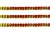 Пайетки "ОмТекс" на нитях, CREAM, 6 мм С / упак.73+/-1м, цв. 96 - красный - купить в Петрозаводске. Цена: 484.77 руб.