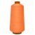 Нитки текстурированные некручёные 457, намот. 15 000 м, цвет оранжевый - купить в Петрозаводске. Цена: 204.10 руб.