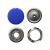 Кнопка рубашечная (закрытая) 9,5мм - эмаль, цв.168 - голубой - купить в Петрозаводске. Цена: 4.77 руб.