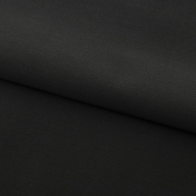 Костюмная ткань с вискозой "Меган", 210 гр/м2, шир.150см, цвет чёрный - купить в Петрозаводске. Цена 378.55 руб.