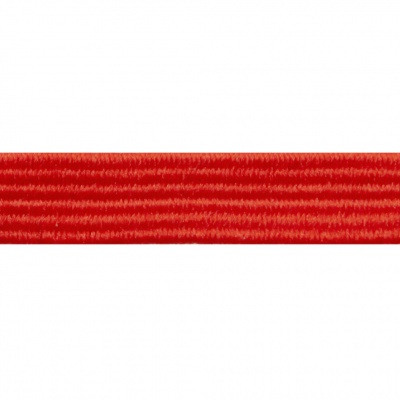 Резиновые нити с текстильным покрытием, шир. 6 мм ( упак.30 м/уп), цв.- 86-красный - купить в Петрозаводске. Цена: 155.22 руб.