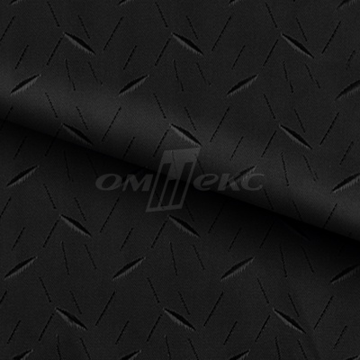 Ткань подкладочная жаккард Р14076-1, чёрный, 85 г/м2, шир. 150 см, 230T - купить в Петрозаводске. Цена 166.45 руб.