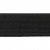 Резинка 25 мм Тканая, 13,75 гр/п.м, (бобина 25 +/-0,5 м) - черная  - купить в Петрозаводске. Цена: 11.67 руб.