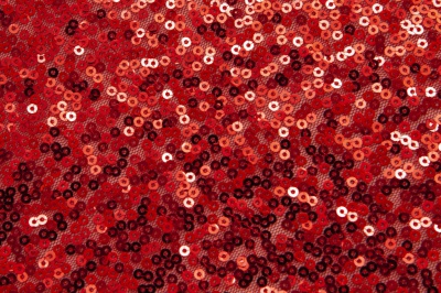 Сетка с пайетками №18, 188 гр/м2, шир.130см, цвет красный - купить в Петрозаводске. Цена 371 руб.