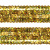 Тесьма с пайетками D16, шир. 20 мм/уп. 25+/-1 м, цвет золото - купить в Петрозаводске. Цена: 778.19 руб.