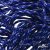 Шнурки #107-19, круглые 130 см, двухцветные цв.василёк/белый - купить в Петрозаводске. Цена: 22.14 руб.
