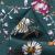 Плательная ткань "Фламенко" 6.1, 80 гр/м2, шир.150 см, принт растительный - купить в Петрозаводске. Цена 241.49 руб.