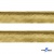 Кант атласный 136, шир. 12 мм (в упак. 65,8 м), цвет золото - купить в Петрозаводске. Цена: 433.08 руб.