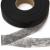 Прокладочная лента (паутинка) DF23, шир. 25 мм (боб. 100 м), цвет чёрный - купить в Петрозаводске. Цена: 2.10 руб.